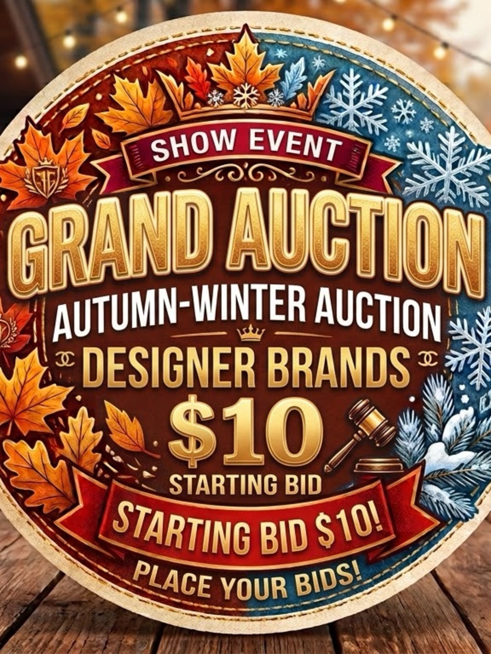 Next Life Show Grand Auction Autumn-Winter Event 10$ starts